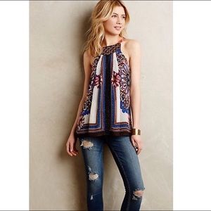Anthropologie One September Nala Halter Top Medium